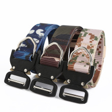 Wholesale Camouflage Tactical Belt  men's military fan tactical belt multi-attribute outdoor training belt